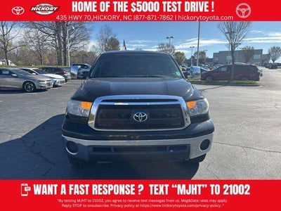 2012 Toyota Tundra 4X2 Grade 4DR Double Cab Pickup SB (5.7L V8)