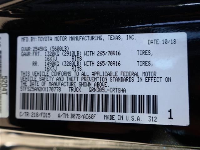 2019 Toyota Tacoma - $32,750
