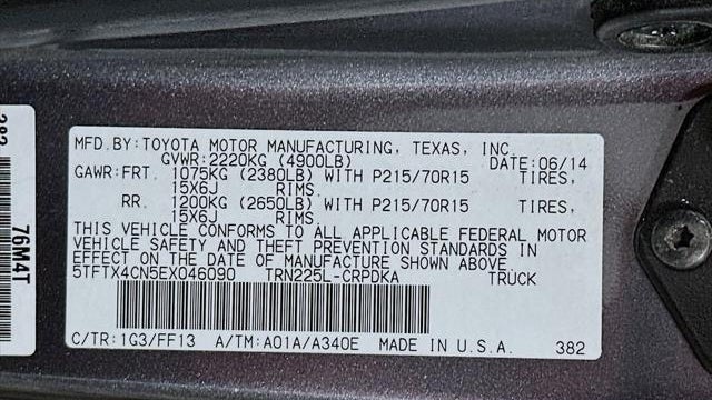 2014 Toyota Tacoma Base