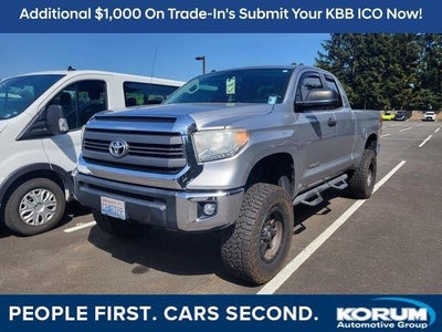 Photo of a 2015 Toyota Tundra 4X4 SR5 4DR Double Cab Pickup SB (4.6L V8) for sale
