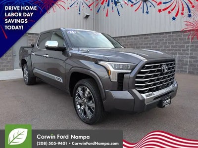 Photo of a 2026 Toyota Tundra 4X4 Capstone HV 4DR Crewmax Cab Pickup SB for sale