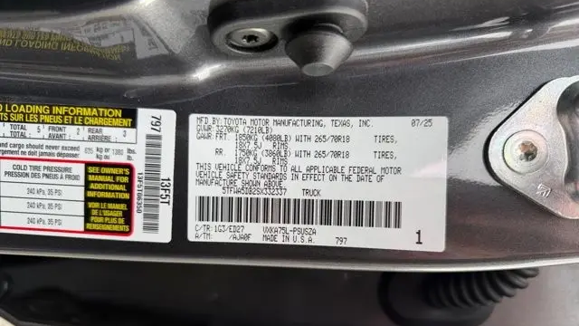 2025 Toyota Tundra SR5