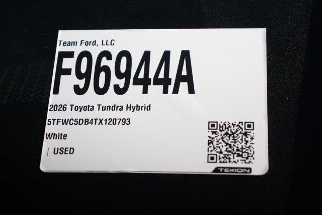 2026 Toyota Tundra - $55,995