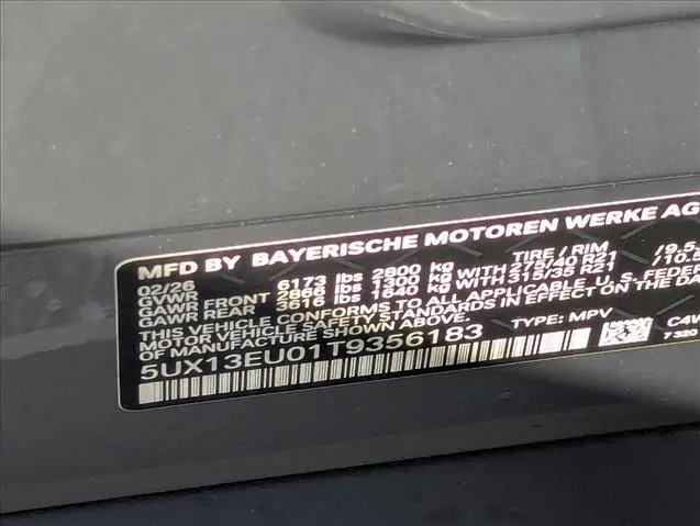 2026 BMW X5 - $70,068