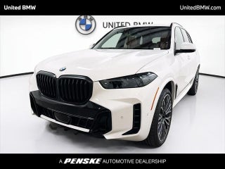 2026 BMW X5 with Alpine White Exterior