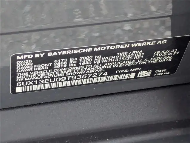 2026 BMW X5 - $73,004