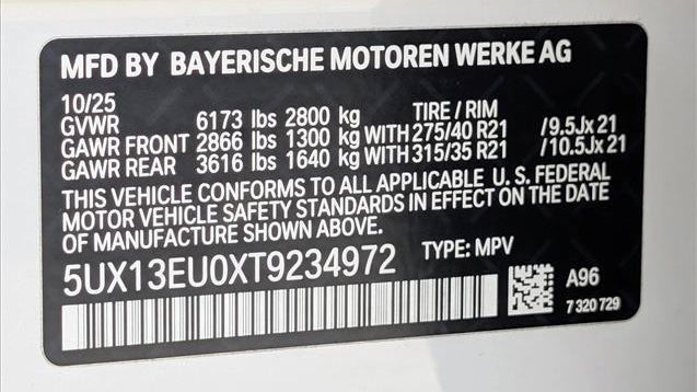 2026 BMW X5 sDrive40i