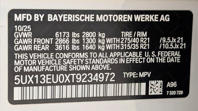 2026 BMW X5 sDrive40i