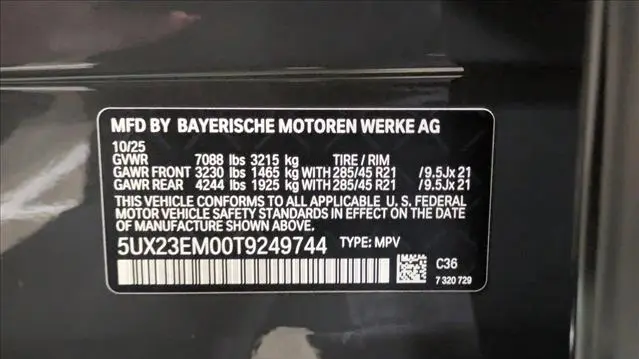 2026 BMW X7 xDrive40i