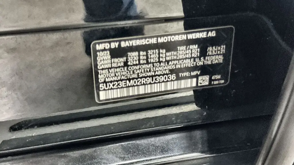 2024 BMW X7 xDrive40i