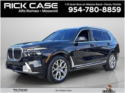 2025 BMW X7 AWD Xdrive40i 4DR Sports Activity Vehicle