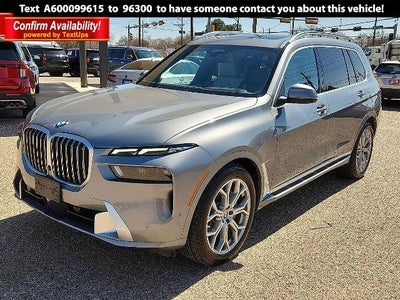2025 BMW X7 AWD Xdrive40i 4DR Sports Activity Vehicle