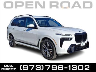 2025 BMW X7 with Mineral White Metallic Exterior