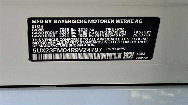 2024 BMW X7 xDrive40i