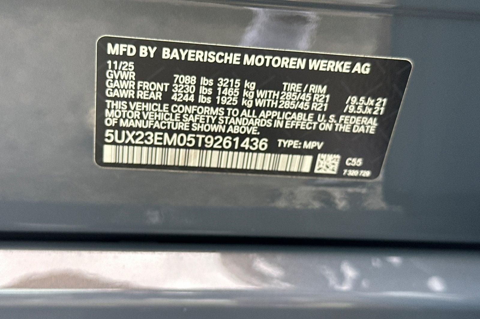 2026 BMW X7 - $75,750