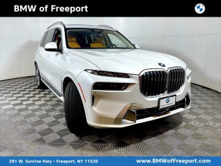 2026 BMW X7 with Mineral White Metallic Exterior