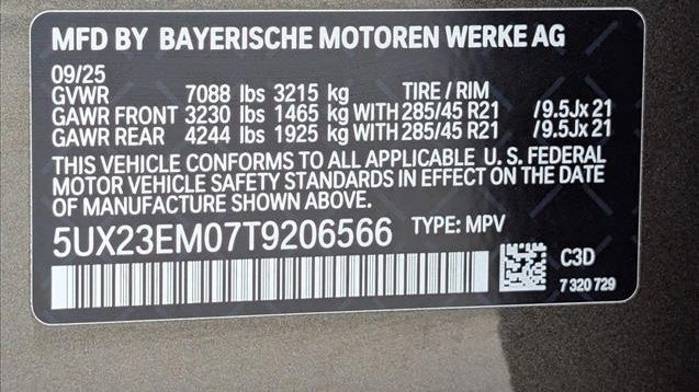 2026 BMW X7 xDrive40i
