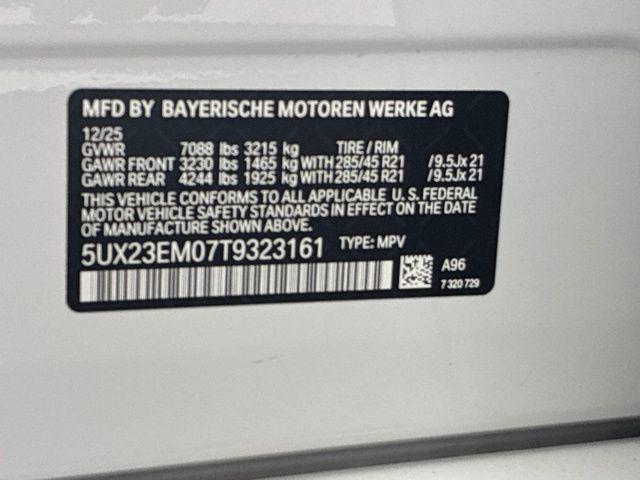 2026 BMW X7 - $83,925