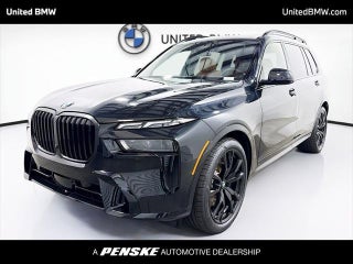 2026 BMW X7 with Black Sapphire Metallic Exterior