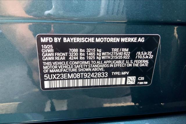 2026 BMW X7 - $77,777