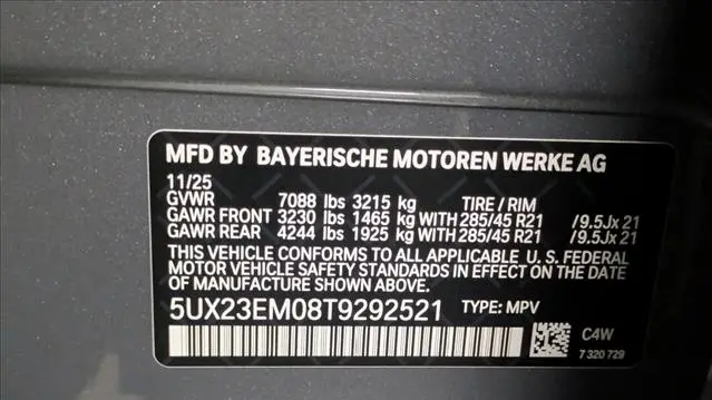 2026 BMW X7 xDrive40i