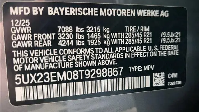 2026 BMW X7 xDrive40i
