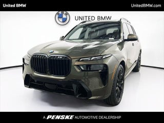 2026 BMW X7 with Manhattan Green Metallic Exterior