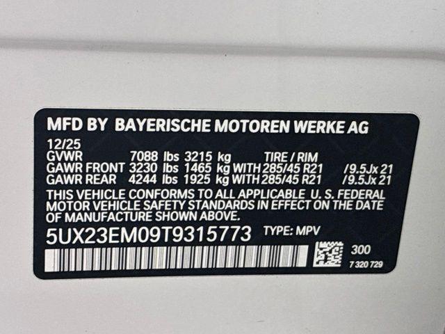 2026 BMW X7 - $83,194