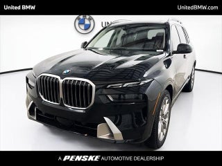 2026 BMW X7 with Black Sapphire Metallic Exterior