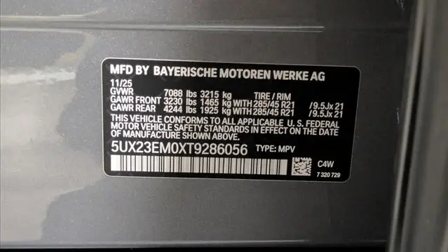 2026 BMW X7 xDrive40i