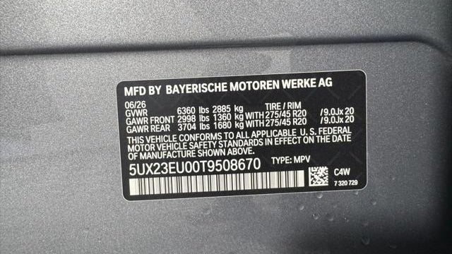 2026 BMW X5 xDrive40i