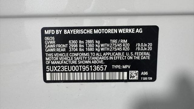 2026 BMW X5 xDrive40i