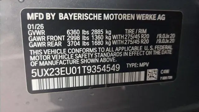 2026 BMW X5 xDrive40i