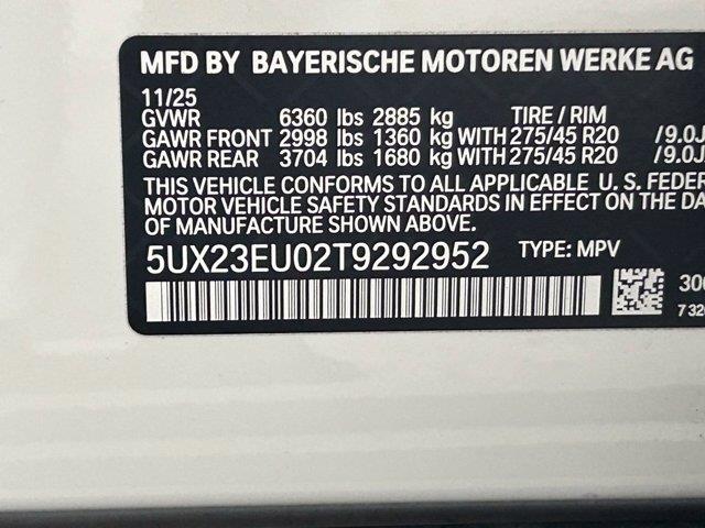2026 BMW X5 - $62,899