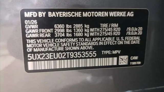 2026 BMW X5 xDrive40i