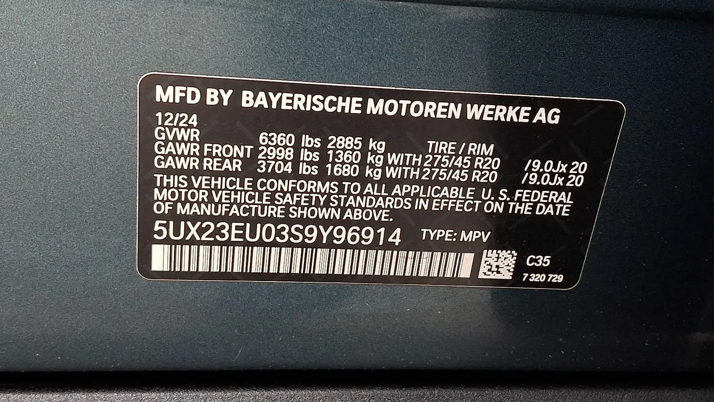 2025 BMW X5 xDrive40i