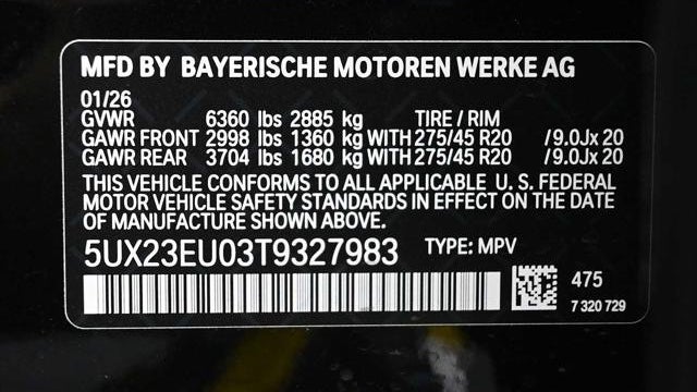 2026 BMW X5 xDrive40i