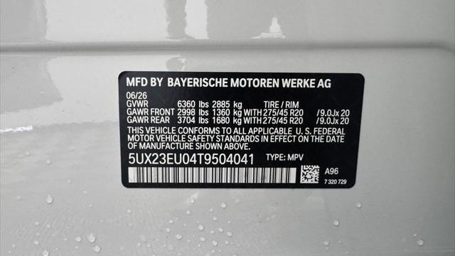 2026 BMW X5 xDrive40i