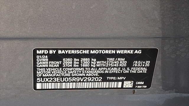 2024 BMW X5 xDrive40i