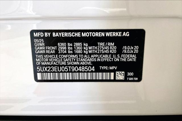 2026 BMW X5 - $56,988