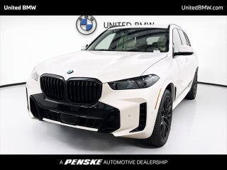 2026 BMW X5 with Mineral White Metallic Exterior
