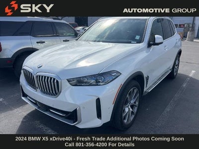 2024 BMW X5 AWD Xdrive40i 4DR Sports Activity Vehicle