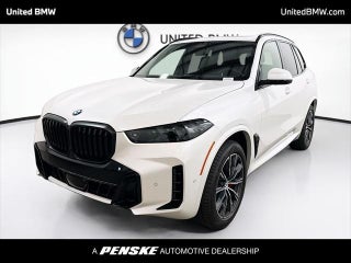 2026 BMW X5 with Mineral White Metallic Exterior