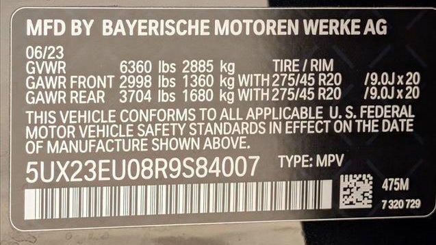 2024 BMW X5 xDrive40i