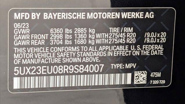2024 BMW X5 xDrive40i