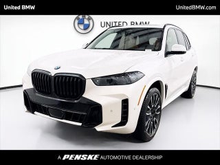 2026 BMW X5 with Mineral White Metallic Exterior