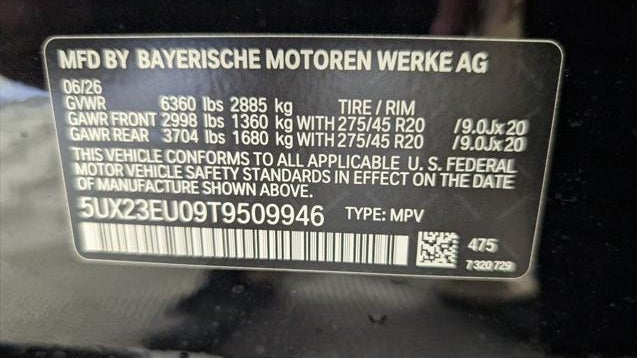 2026 BMW X5 xDrive40i