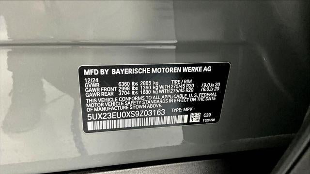 2025 BMW X5 xDrive40i
