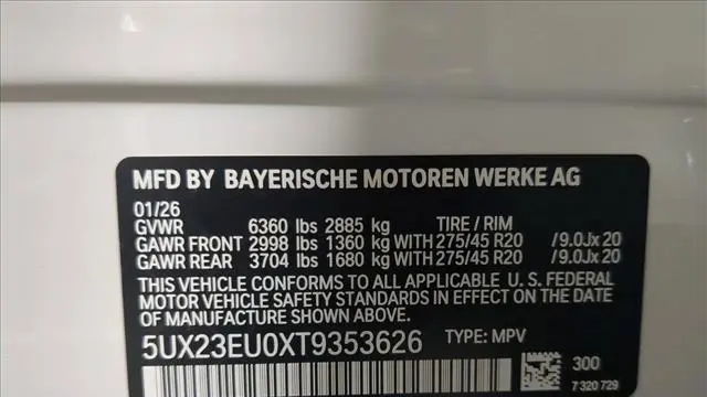 2026 BMW X5 xDrive40i