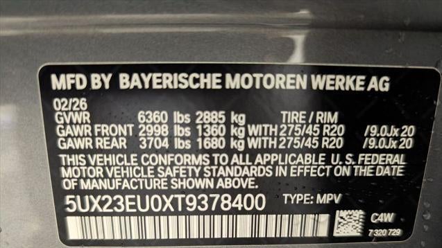 2026 BMW X5 xDrive40i